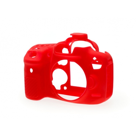 EasyCover Protection Silicone pour Canon 7D Mark II Rouge