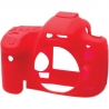 EasyCover Protection Silicone pour Canon 5D MK III / 5DS / 5DS R Rouge
