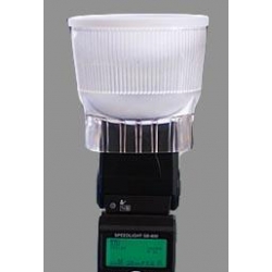 Lambency Clear Diffuser Flash avec Dome Blanc P1 pour Nikon