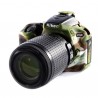 EasyCover Protection Silicone pour Nikon D5500/D5600 Militaire