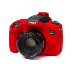 EasyCover CameraCase pour Canon 760D / T6s Rouge