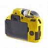 EasyCover Protection Silicone pour Nikon D5500/D5600 Jaune