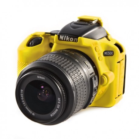 EasyCover Protection Silicone pour Nikon D5500/D5600 Jaune