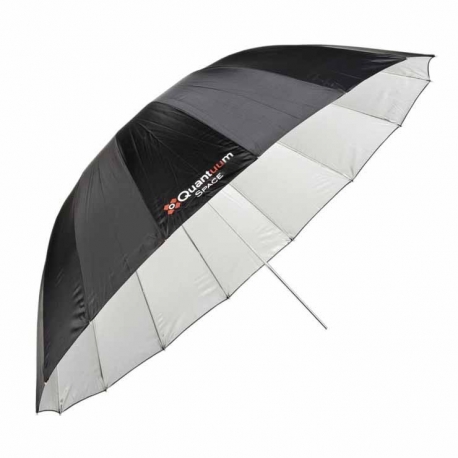 Quantuum Space 150 white parabolic umbrella