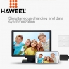 Haweel Micro USB to Micro USB Black