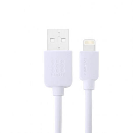 Haweel Câble USB Iphone 5/6, Ipad White