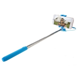 Haweel Selfie Stick pour iOS & Android Bleu