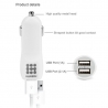 HAWEEL Dual USB Ports Car Charger for iPhone, Samsung Orange