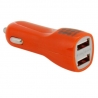 Haweel Dual USB Chargeur voiture Iphone, Samsung Orange