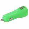 Haweel Dual USB Chargeur voiture Iphone, Samsung Vert