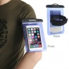 HAWEEL Transparent Universal Waterproof Bag for iPhone, Samsung Orange