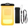 HAWEEL Transparent Universal Waterproof Bag for iPhone, Samsung Orange