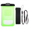 HAWEEL Transparent Universal Waterproof Bag for iPhone, Samsung Green