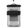 HAWEEL Transparent Universal Waterproof Bag for iPhone, Samsung Black