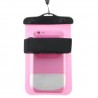 HAWEEL Transparent Universal Waterproof Bag for iPhone, Samsung Pink