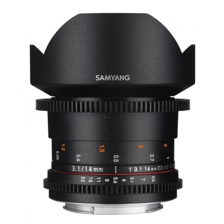 Samyang 14mm T3.1 ED AS IF UMC VDSLR II Canon