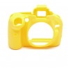 EasyCover Protection Silicone pour Nikon D5200 Jaune