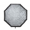 Godox Softbox + Grid série A - Boîte à lumière Octagonale de 120cm avec grille