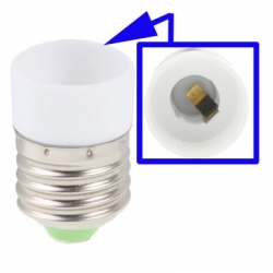 E14 to E27 Light Lamp Bulbs Adapter Converter