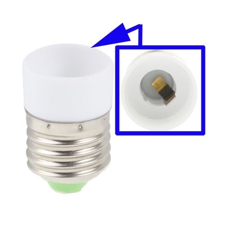 E14 to E27 Light Lamp Bulbs Adapter Converter