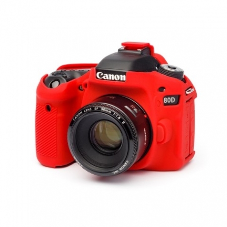 EasyCover CameraCase pour Canon 80D Rouge