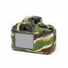 EasyCover Protection Silicone pour Canon 1300D / 2000D / T6 / T7 Militaire