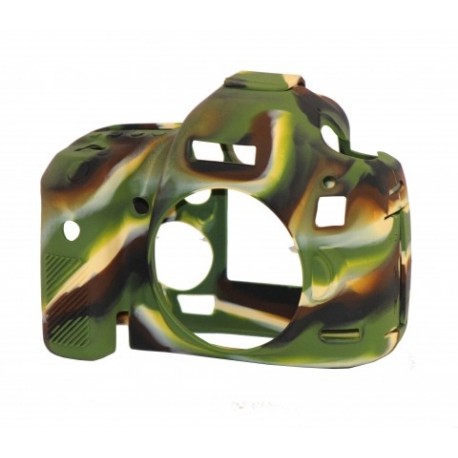 EasyCover Protection Silicone pour Canon 5D Mark II Militaire