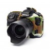 EasyCover Protection Silicone pour Nikon D500 Militaire