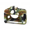 EasyCover Protection Silicone pour Nikon D500 Militaire