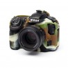 EasyCover Protection Silicone pour Nikon D500 Militaire