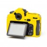 EasyCover Protection Silicone pour Nikon D500 Jaune