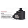 Sunwayfoto XB-52DDHi BallHead Low Profil