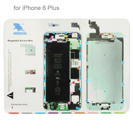 Tapis à vis pour réparation iPhone 6 Plus