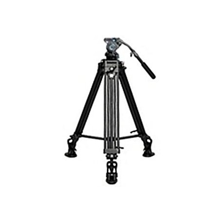 Benro Kit Trépied Video A572TS6 Clapet Colonne de mise à niveau + Tête vidéo S6