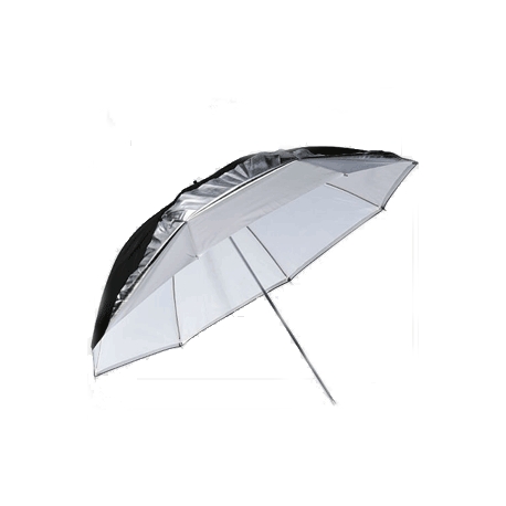 Godox parapluie Double de studio UB-006 Blanc/argenté/Noir 40" (101cm)