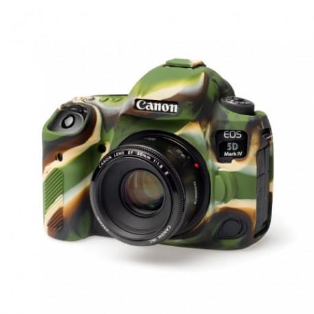 EasyCover Protection Silicone pour Canon 5D MK IV Militaire