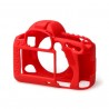 EasyCover Protection Silicone pour Canon 5D MK IV Rouge