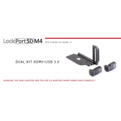 LockCircle Port5DM4 Dual Kit USB+HDMI Canon 5Dmk4