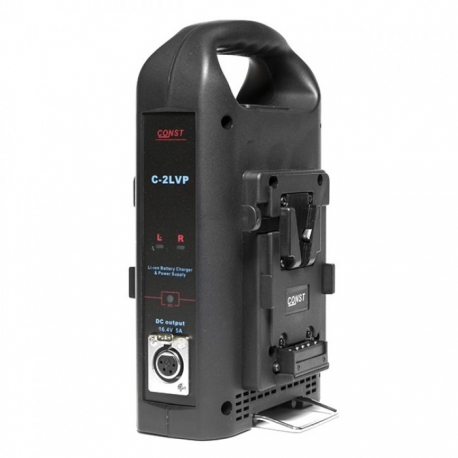 Const C-2LVP two-channel charger for V-mount battery