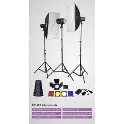 Nicefoto KT603 kit Flash 3x180w