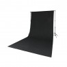 Quadralite Solid Muslin Backdrop Black 2,85mx6m