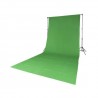 Quadralite Fond de Studio Vert en coton 2,85mx6m