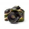 EasyCover Protection Silicone pour Canon 200D / SL2 Militaire