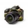 EasyCover Protection Silicone pour Canon 200D / SL2 Militaire