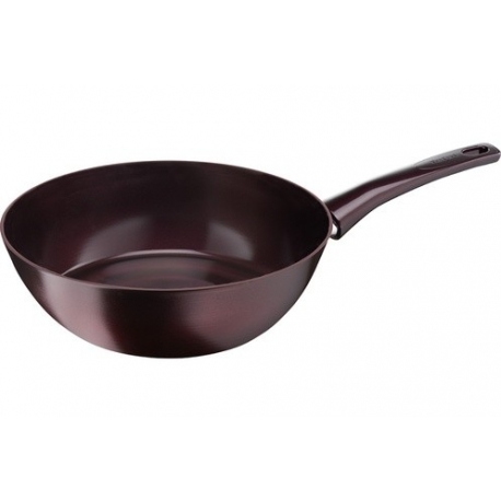 Tefal Wok 28cm Induction Dark Ruby