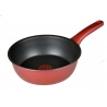 Tefal Poêle haute 22cm Titanium Induction Rouge