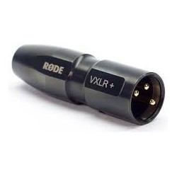 RODE VXLR+ 3.5 mini-jack to XLR Adaptor with Power Convertor