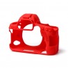 EasyCover Protection Silicone pour Canon 6D MK II Rouge