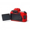 EasyCover Protection Silicone pour Canon 6D MK II Rouge