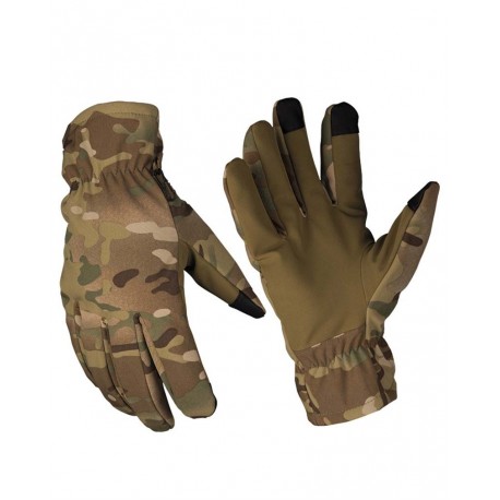 MilTec Gants Softshell Thinsulate Multitarn XL